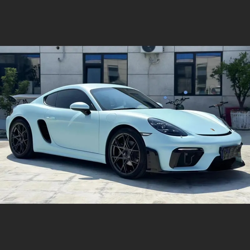 Ravoony Plus Matte Glacier Blue Car Wrap