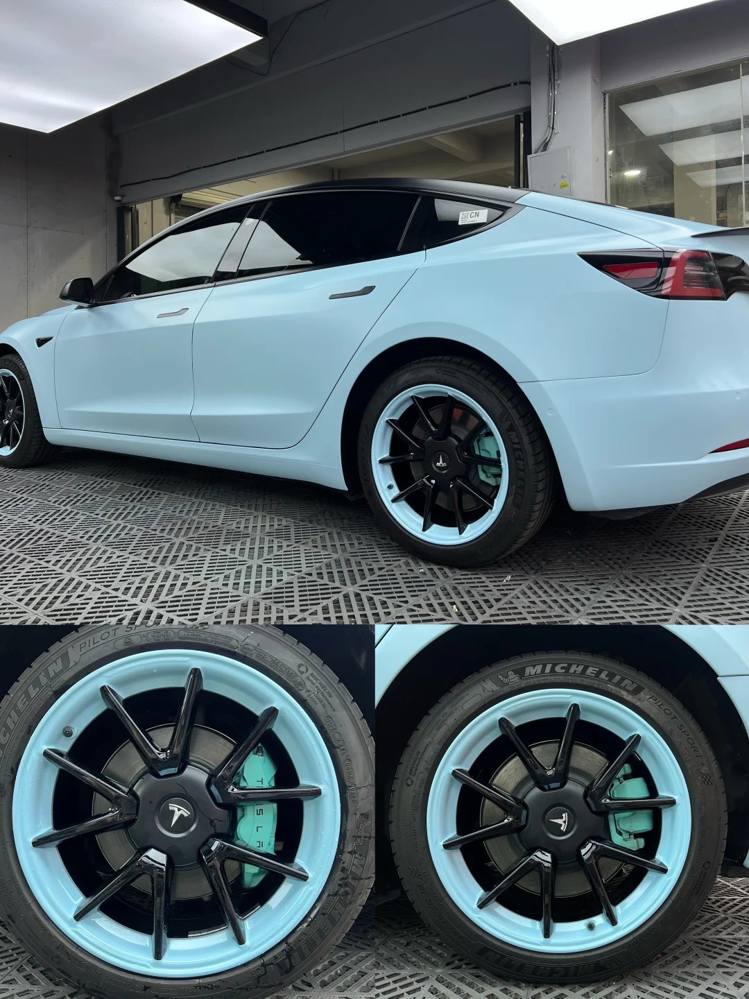 Ravoony Plus Matte Glacier Blue Car Wrap