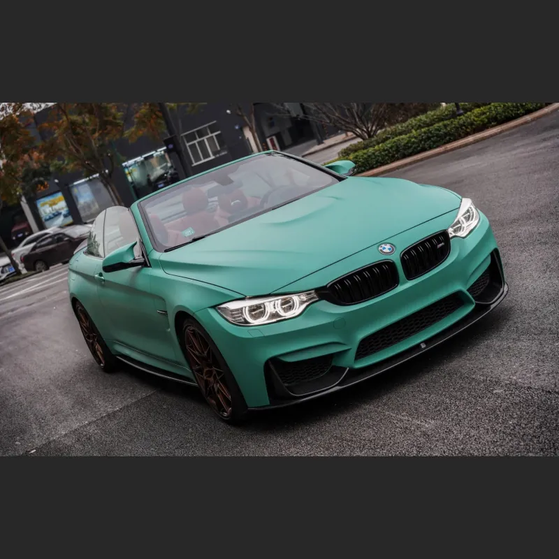 Ravoony Plus Matte Pine Green Wrap