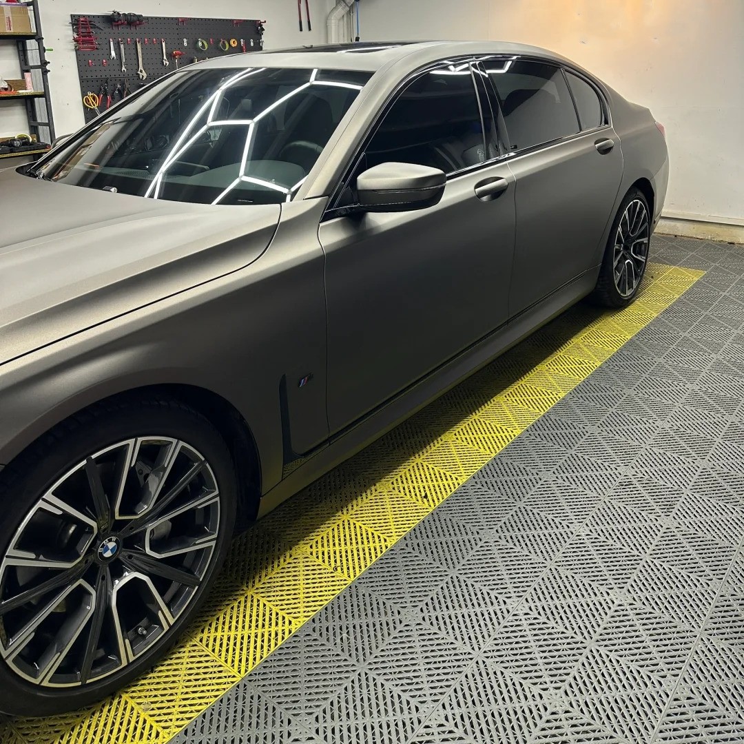 Ravoony Plus Ultra-Matte Dark Grey Car Wrap