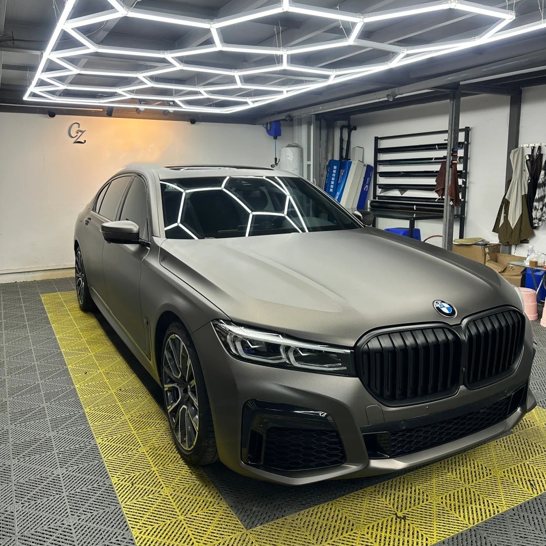 Ravoony Plus Ultra-Matte Dark Grey Car Wrap