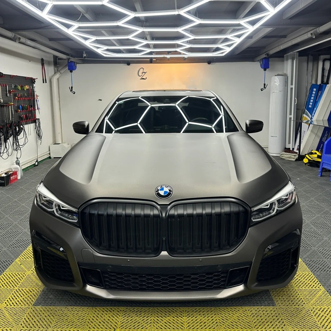Ravoony Plus Ultra-Matte Dark Grey Car Wrap