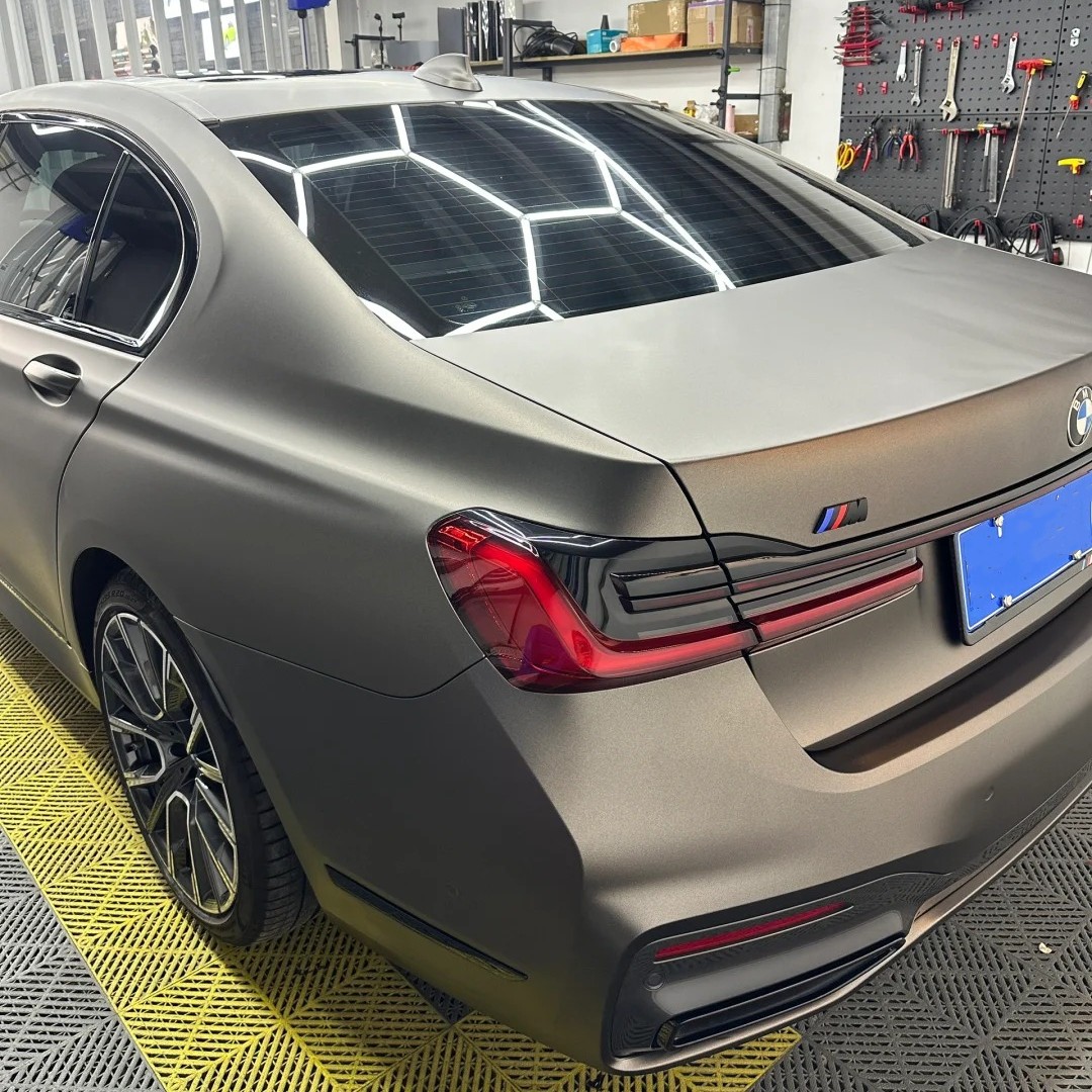 Ravoony Plus Ultra-Matte Dark Grey Car Wrap