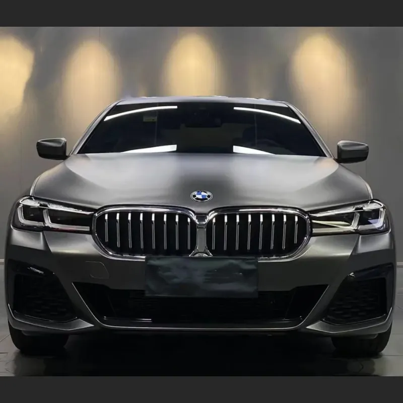 Ravoony Plus Matte Metallic Graphite Black Car Vinyl Wrap