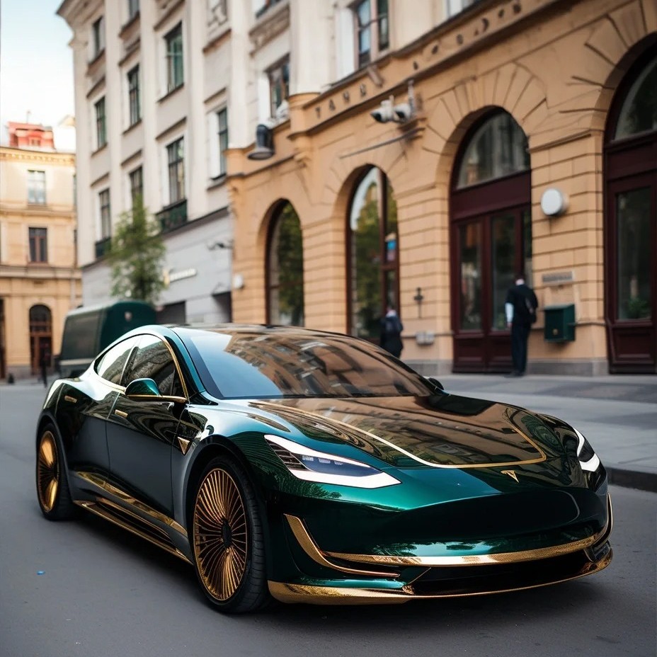 Ravoony Plus Glossy Agate Green Car Vinyl Wrap