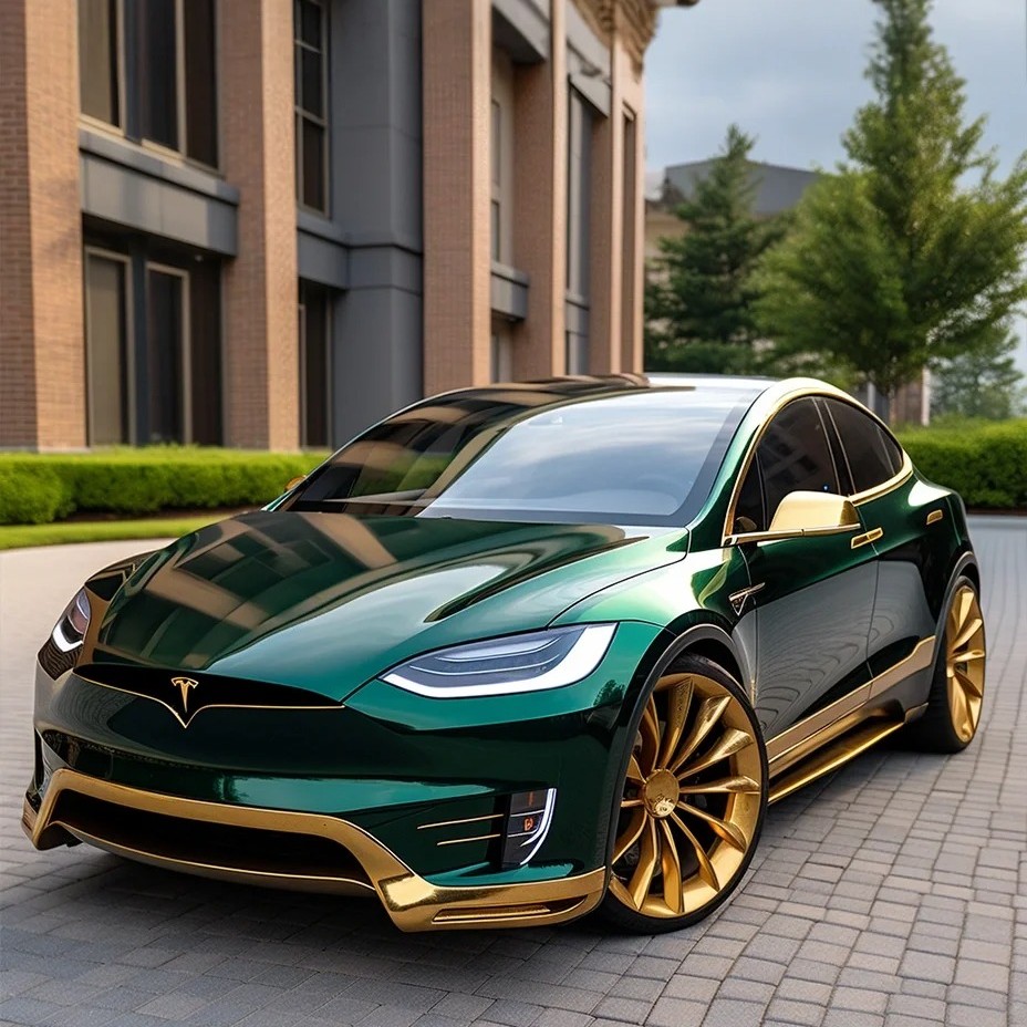 Ravoony Plus Glossy Agate Green Car Vinyl Wrap