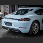 Ravoony Plus Porsche Ice Blue Car Wrap