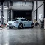 Ravoony Plus Porsche Ice Blue Car Wrap