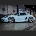 Ravoony Plus Gloss Metallic Porsche Ice Blue Car Wrap