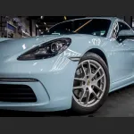 Ravoony Plus Porsche Ice Blue Car Wrap