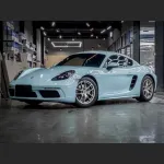 Ravoony Plus Porsche Ice Blue Car Wrap