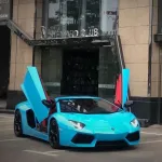  Ravoony Plus Gloss Metal Paint Ocean Blue Car Wrap