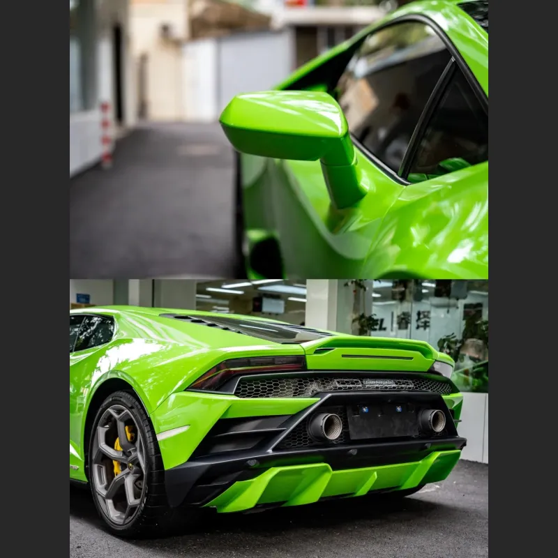  Ravoony Plus Lime Green Vinyl Wrap