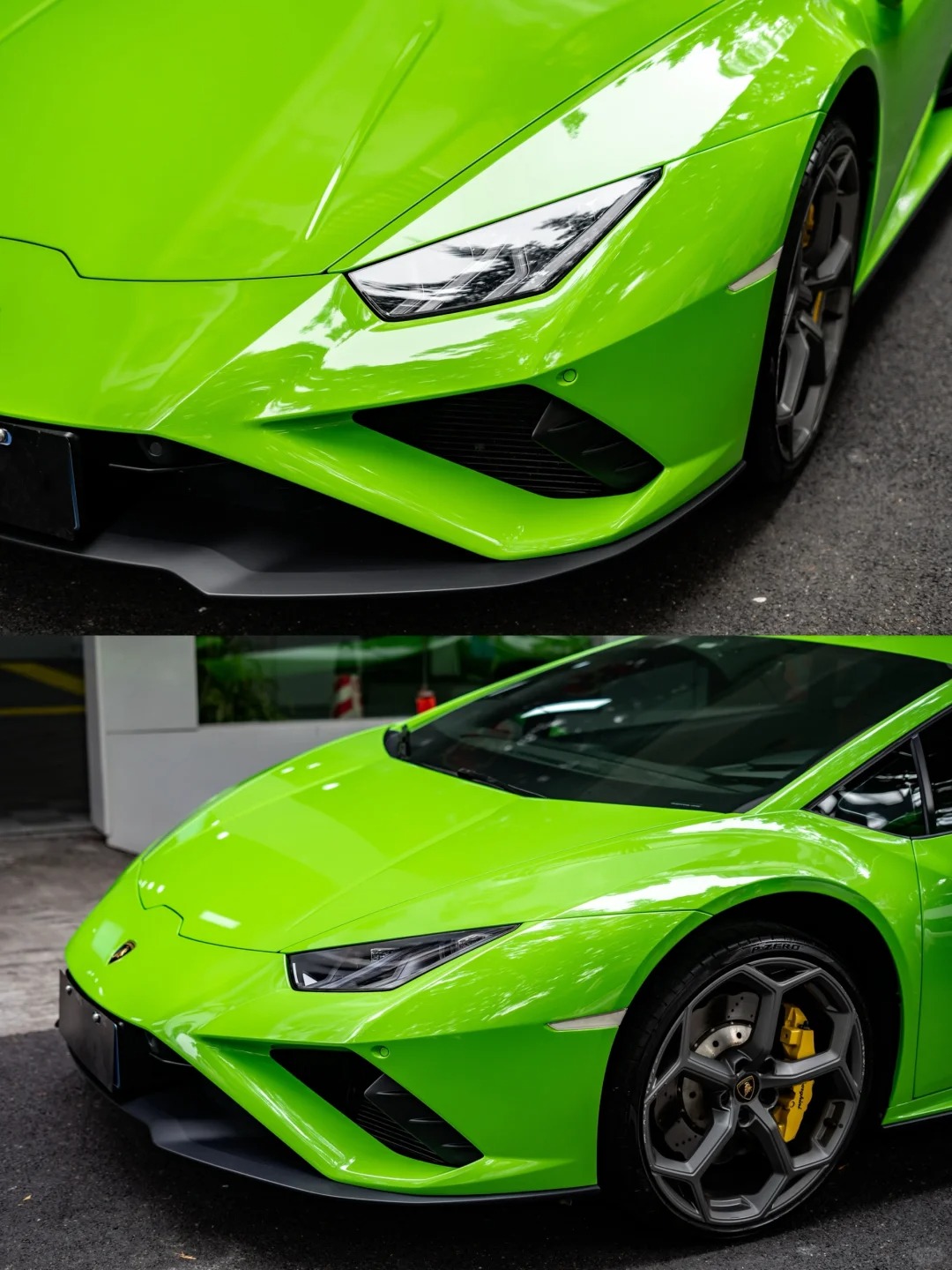 Ravoony Plus Lime Green Vinyl Wrap