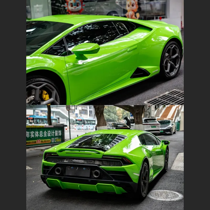  Ravoony Plus Lime Green Vinyl Wrap
