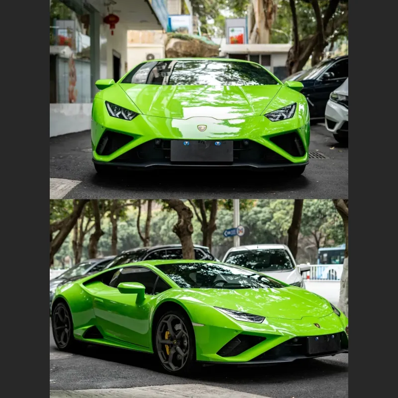  Ravoony Plus Lime Green Vinyl Wrap