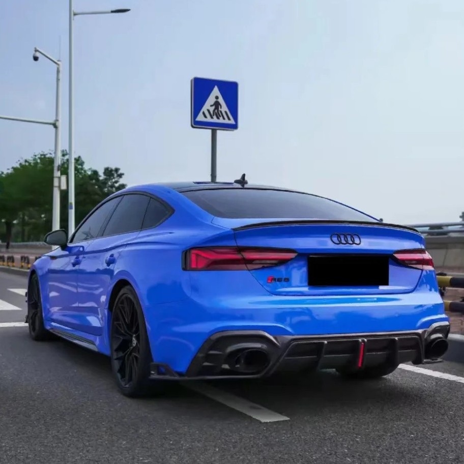 Ravoony Plus Glossy Crystal Royal Blue Car Vinyl Wrap