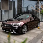 Ravoony Plus Glossy Diamond Black Red Vinyl Car Wrap
