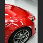 Ravoony Plus Glossy Crystal Ferrari Red Vinyl Car Wrap