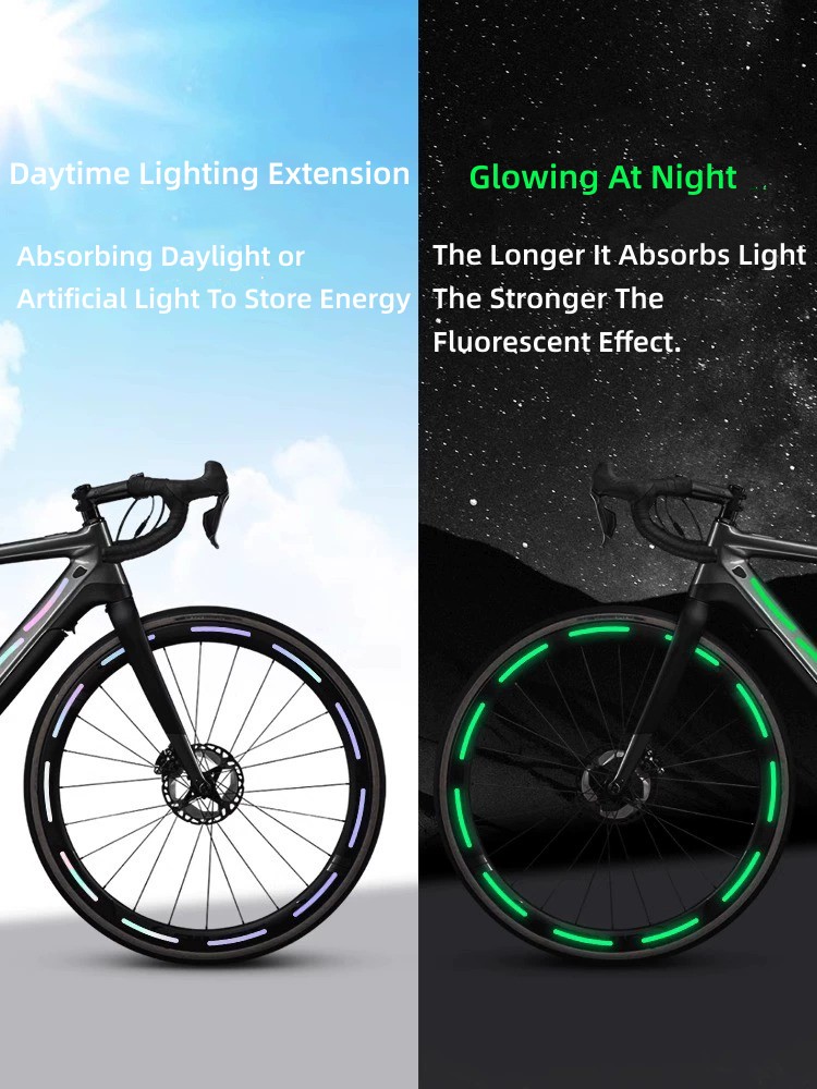 Car Wheel Rim Reflective Stickers