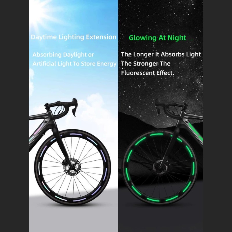 Car Wheel Rim Reflective Stickers