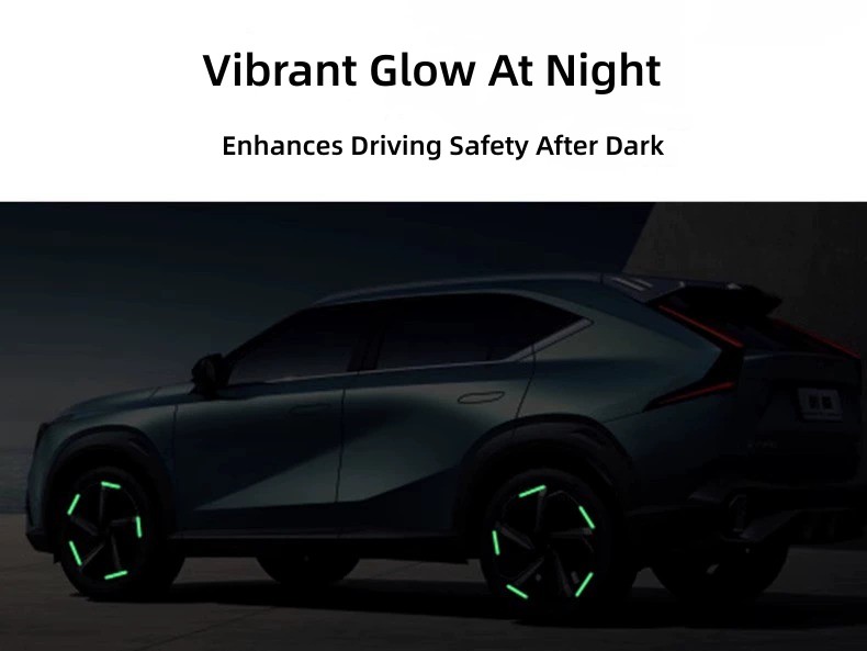 Car Wheel Rim Reflective Stickers