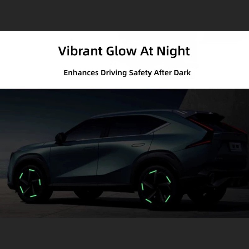 Car Wheel Rim Reflective Stickers