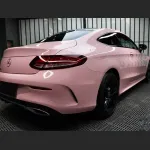 Ravoony Plus Gloss Crystal Peach Pink Car Vinyl Wrap
