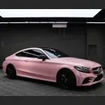 Ravoony Plus Gloss Crystal Peach Pink Car Vinyl Wrap