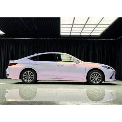 Ravoony Plus PET Glossy Glitter Starry Pink Car Vinyl Wrap 02