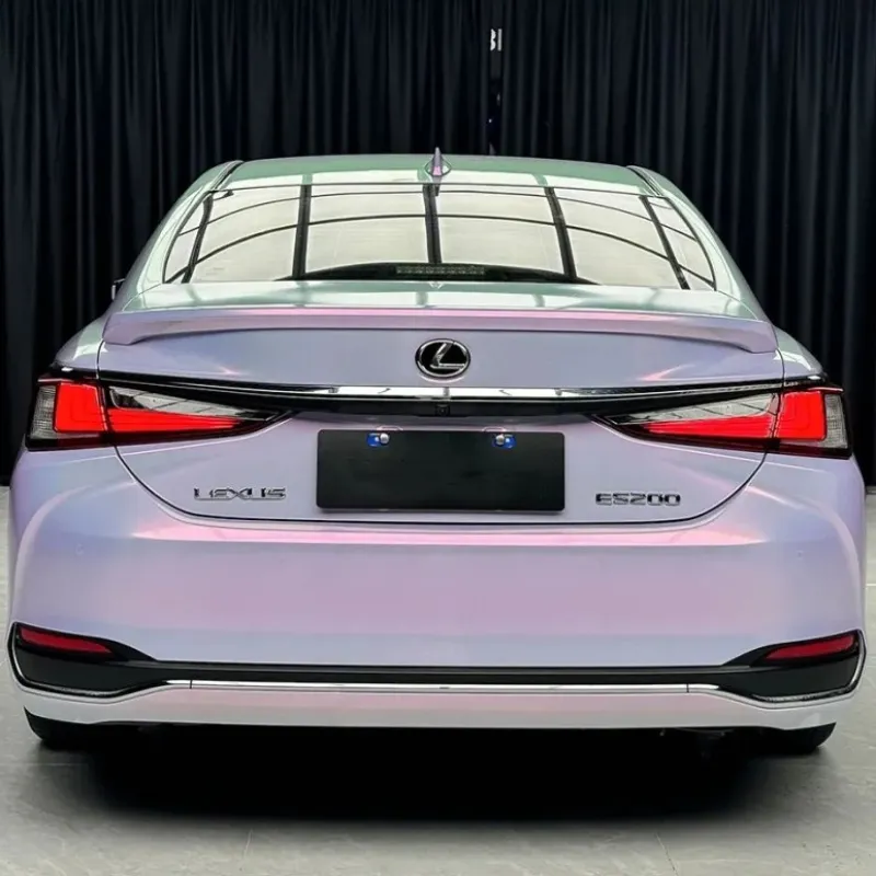 Ravoony Plus Glossy Glitter Starry Pink Car Vinyl Wrap