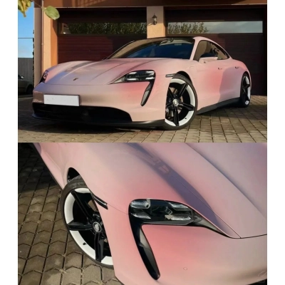Ravoony Plus Customized Spring Peach Pink Car Wrap 01