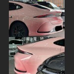 Ravoony Plus Customized Spring Peach Pink Car Wrap