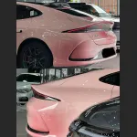 Ravoony Plus Customized Spring Peach Pink Car Wrap
