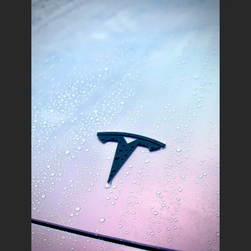 Ravoony Plus Glossy Glitter Starry Pink Car Vinyl Wrap