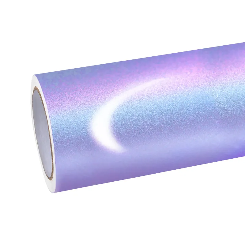 Ravoony Plus Glossy Glitter Starry Pink Car Vinyl Wrap
