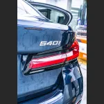 Ravoony Basic Gloss Diamond Black Fantasy Blue Car Vinyl Wrap