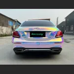 Ravoony Plus Super Gloss Holographic Rainbow Neo Chrome Car Vinyl Wrap