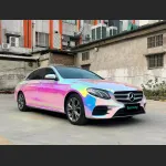Ravoony Plus Super Gloss Holographic Rainbow Neo Chrome Car Vinyl Wrap