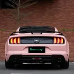 Ravoony Plus Gloss Crystal Peach Pink Car Vinyl Wrap