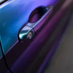 Ravoony Plus Gloss Diamond Blue Purple Vinyl Wrap