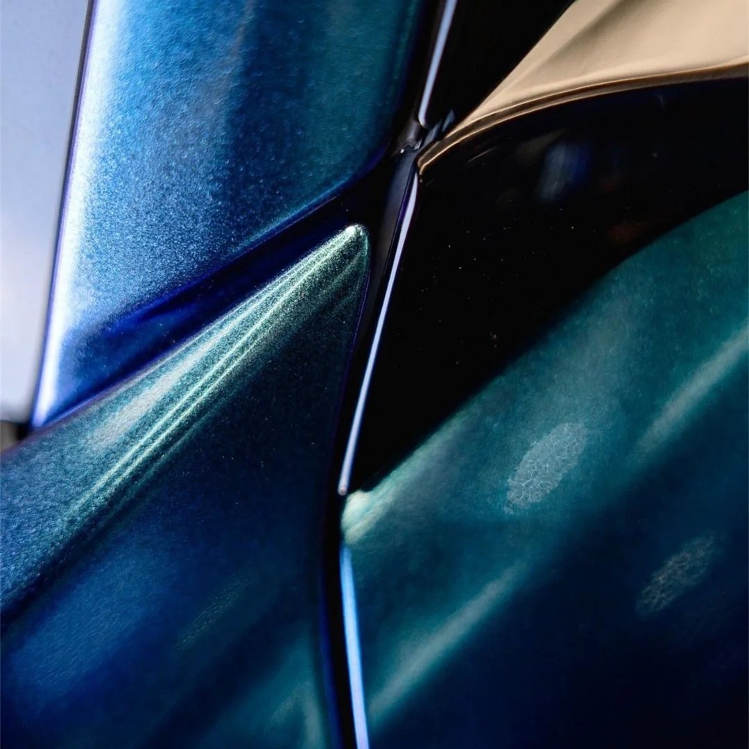 Ravoony Plus Gloss Diamond Blue Purple Vinyl Wrap