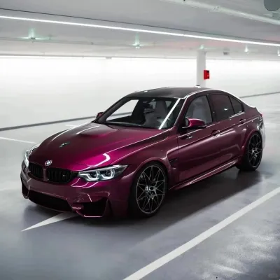 Ravoony Plus Gloss Pearl Grape Purple Car Wrap 02