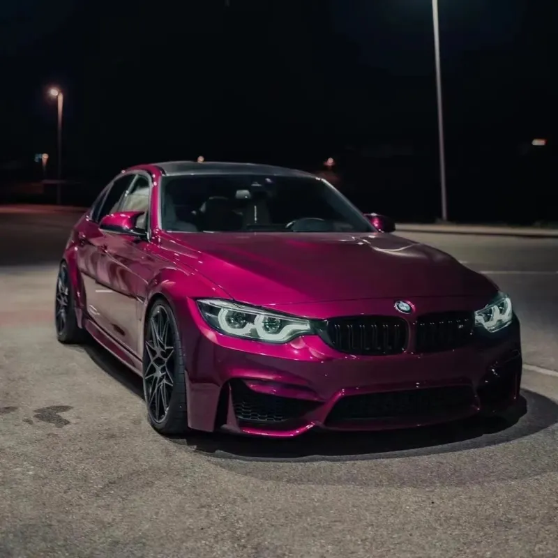 Ravoony Plus Gloss Pearl Grape Purple Car Wrap