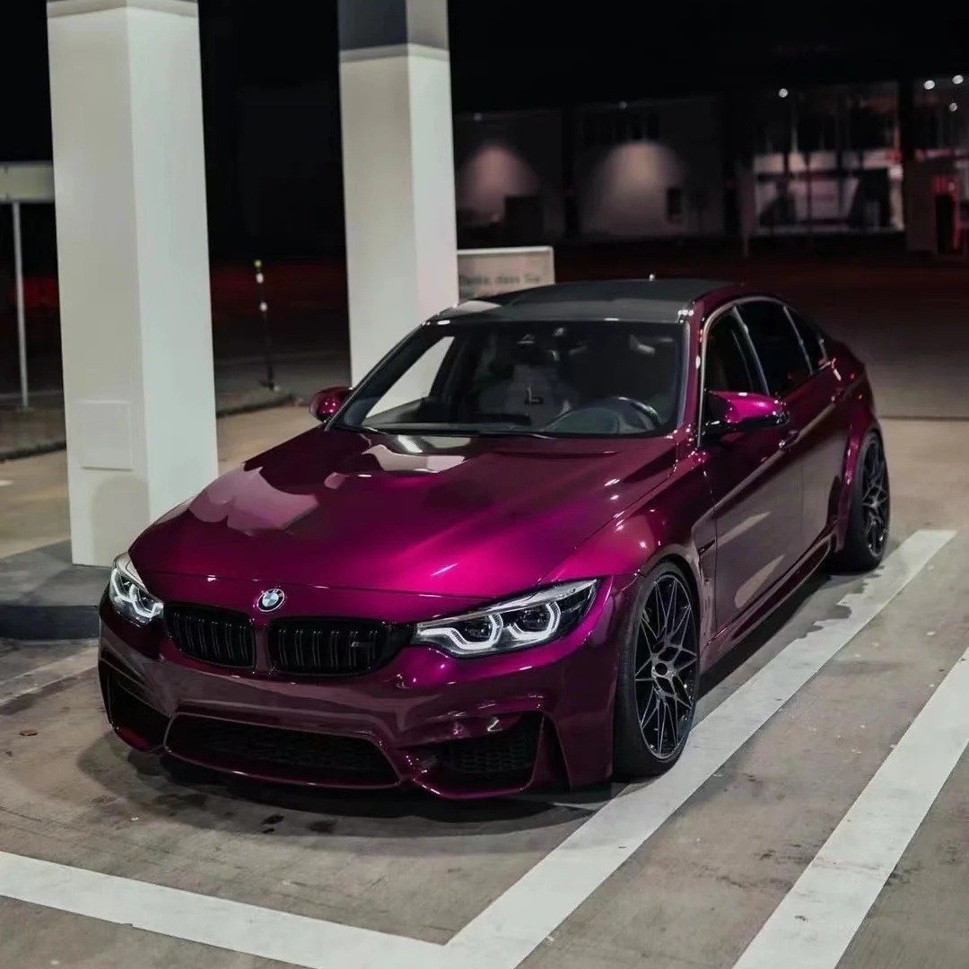 Ravoony Plus Gloss Pearl Grape Purple Car Wrap