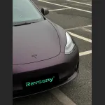   Ravoony Plus Ultra Matte Black Purple Car Vinyl Wrap