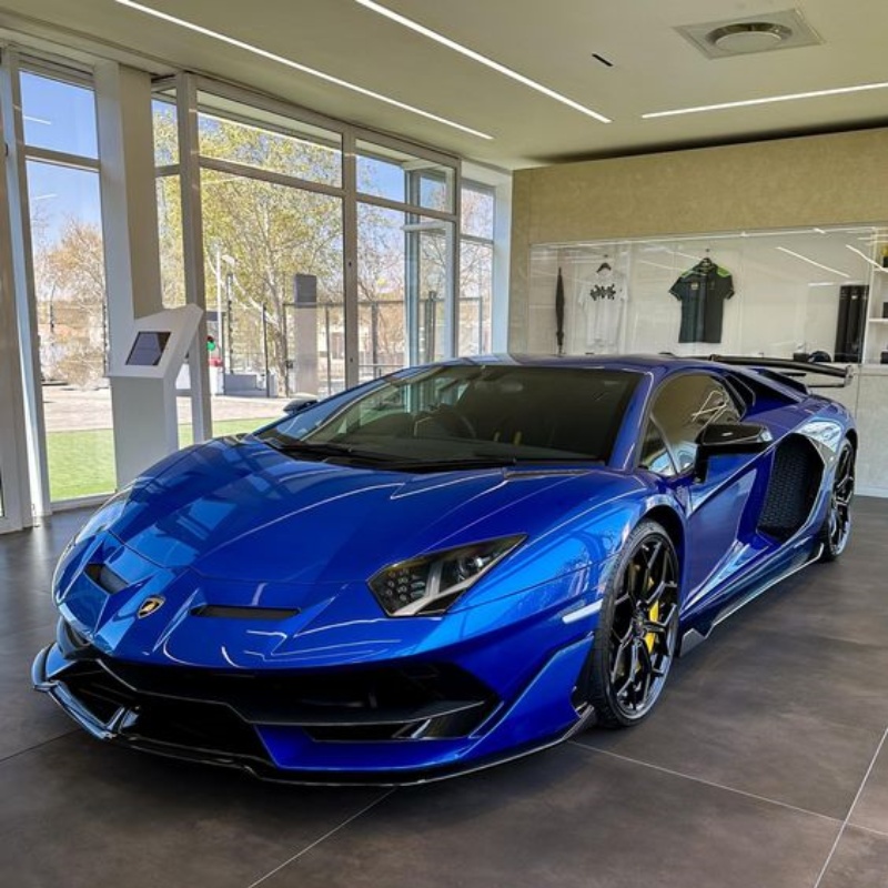 Ravoony Plus Metal Paint Jazz Blue Vinyl Car Wrap