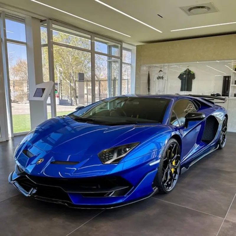 Ravoony Plus Metal Paint Jazz Blue Vinyl Car Wrap