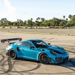 Ravoony Plus Glossy Miami Blue Vinyl Wrap