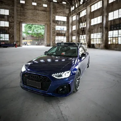 Ravoony Pro Gloss Metallic Navarra Blue TPU Paint Protection Film 02